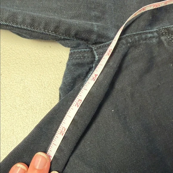 Paige Peg Skinny Black Denim Jeans - Picture 8 of 8